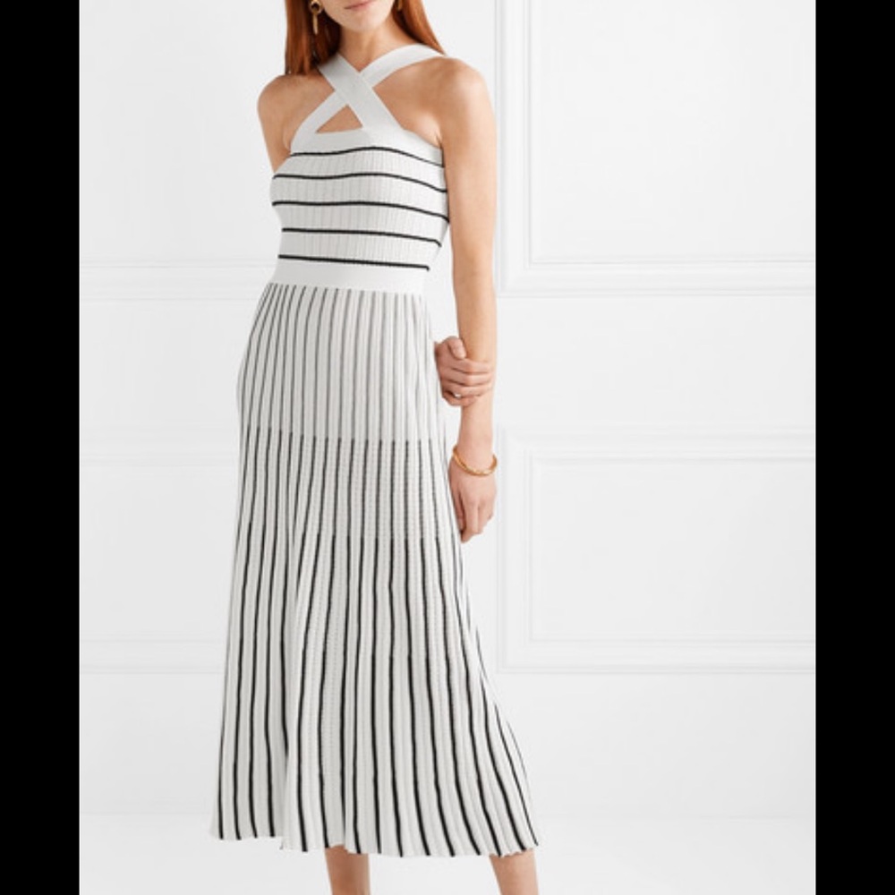 Sonia Rykiel Striped Knit Dress